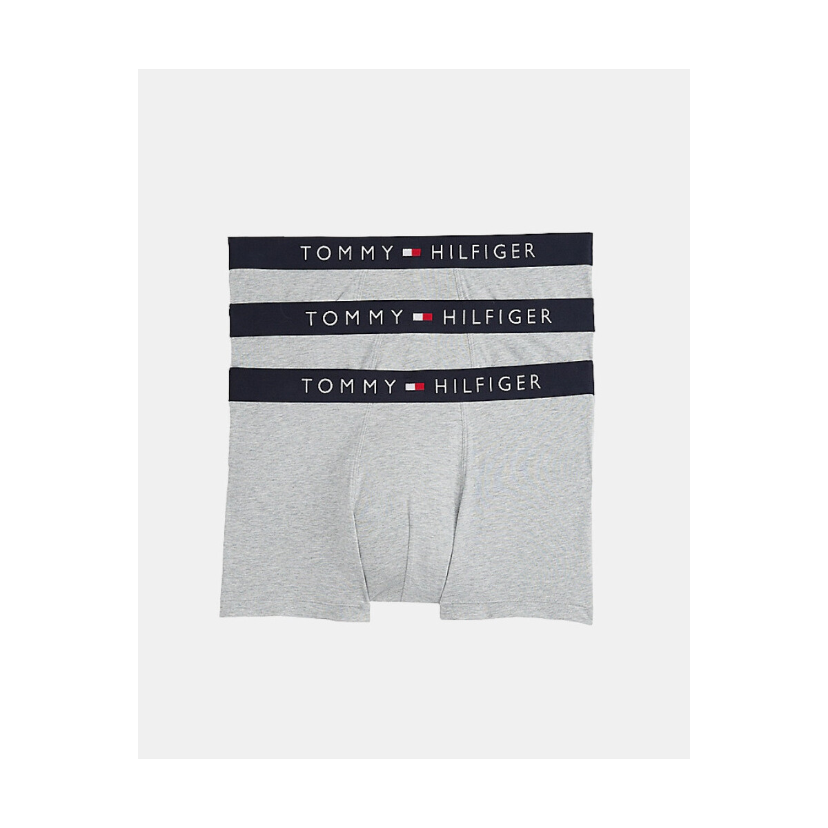 Roupa de interior Homem Boxer Tommy Hilfiger UM0UM034000R4 3P TRUNK Cinza