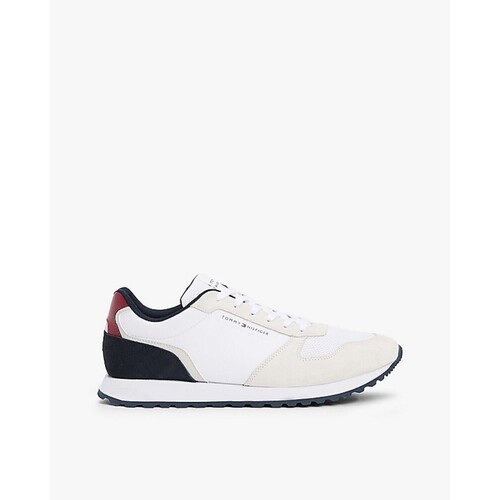 Sapatos Homem Sapatilhas Tommy Hilfiger FM0FM05465 Branco