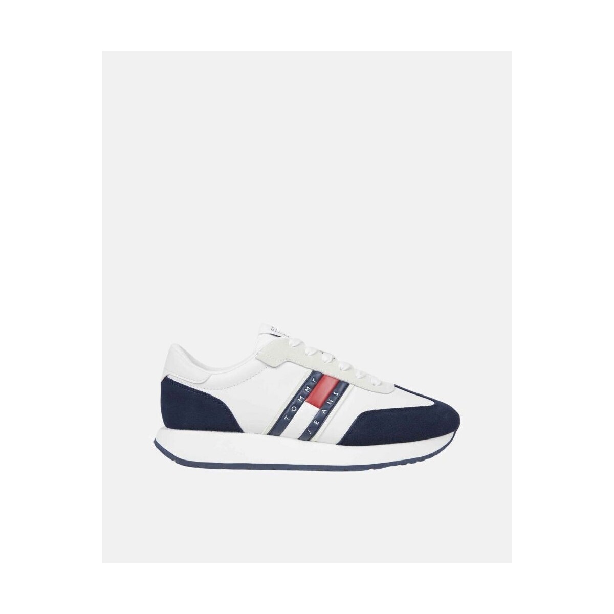 Sapatos Homem Sapatilhas Tommy Hilfiger EM0EM01502 Branco