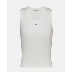 Textil Mulher T-shirts e Pólos Tommy Hilfiger DW0DW20673 Rosa