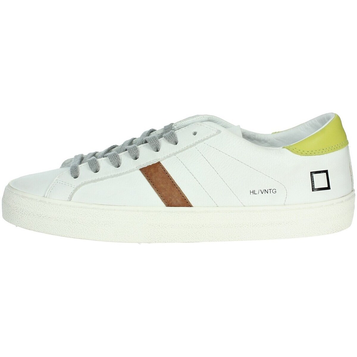 Sapatos Homem Sapatilhas de cano-alto Date M411-HL-VC-TS Branco