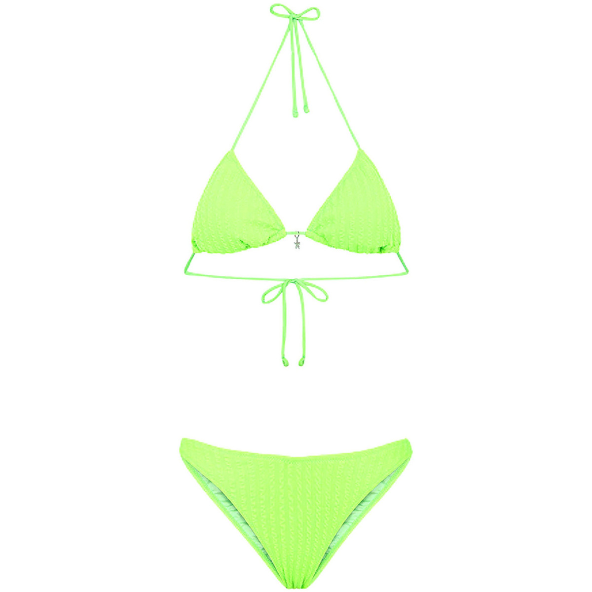 Textil Mulher Fatos e shorts de banho F * * K  Verde