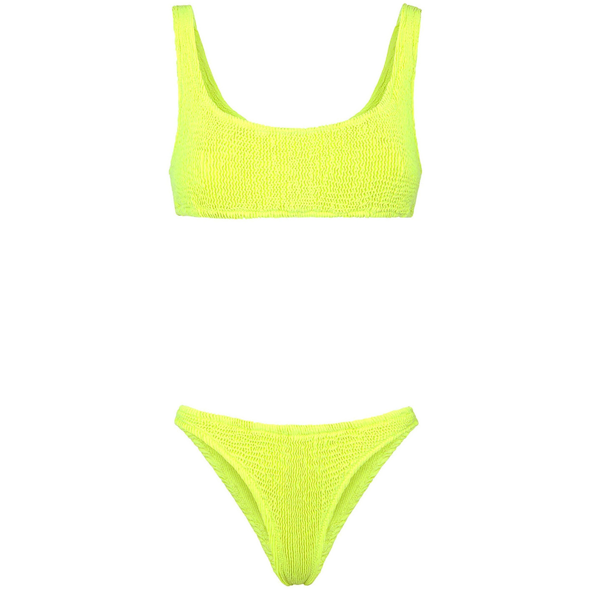 Textil Mulher Fatos e shorts de banho F * * K  Amarelo