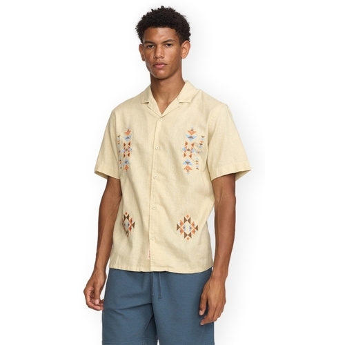 Rvlt Revolution RVLT Camisa Cuban - Offwhite Bege