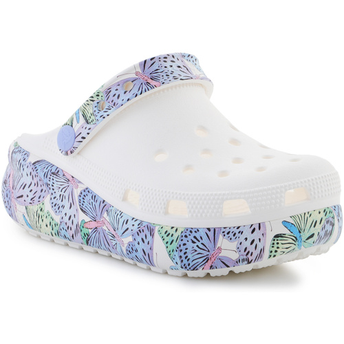 Sapatos Mulher Sandálias Crocs Classic Cutie Butterfly Clog K 208298-94S White/Multi Branco