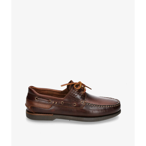 Sapatos Homem Sapato de vela pabloochoa.shoes 6826 Castanho
