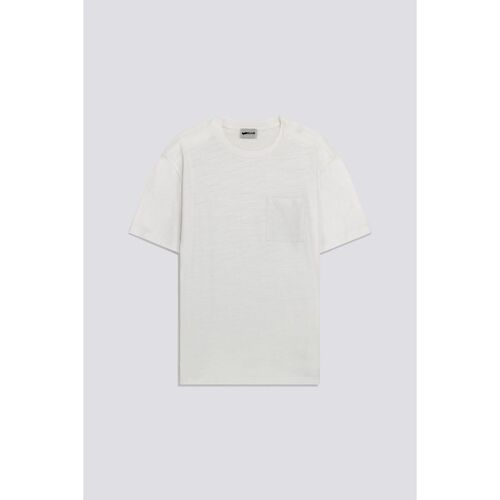 Textil Homem T-shirts e Pólos Gas 543870 183017 - ARNOUX-0001 WHITE Branco