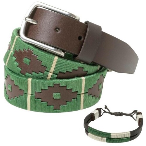 Pelpe POLO Cinturón estilo argentino Verde Verde