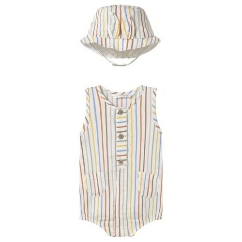 Textil Criança Conjunto Mayoral 1603 Conjunto pelele y gorro Multicolor Outros