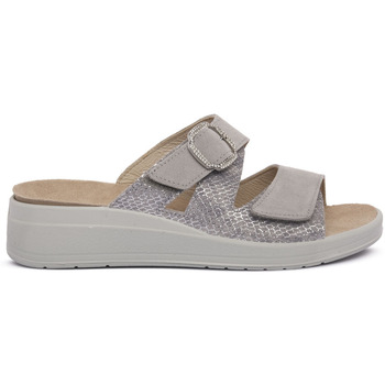 Sapatos Mulher Chinelos Grunland GRIGIO 59DIDA Cinza