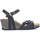 Sapatos Mulher Sandálias Interbios Sandália plataforma  5612 Preto