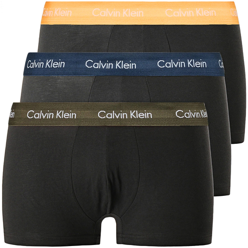 Roupa de interior Homem Boxer Calvin Klein Jeans 3-Pack Boxers Preto