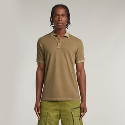 Textil Homem T-shirts e Pólos G-Star Raw D11595-D756 DUNDA OVERDYED-C805 SAFARI Bege