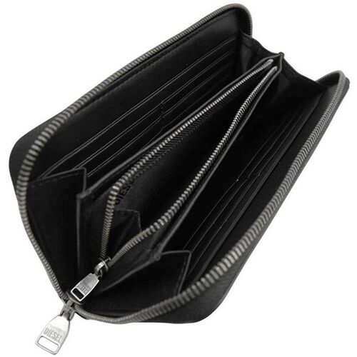 Diesel X10006 P8078DSL 3D -CONTINENTAL ZIP L-T8013 BLACK Preto
