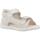 Sapatos Rapariga Sandálias Geox B SANDAL MACCHIA GIR Branco