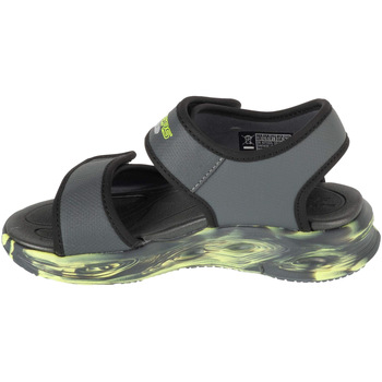 Sapatos Rapaz Sandálias desportivas Skechers S-Lights: Sola Glow Sandal - Fusion Brights Cinza