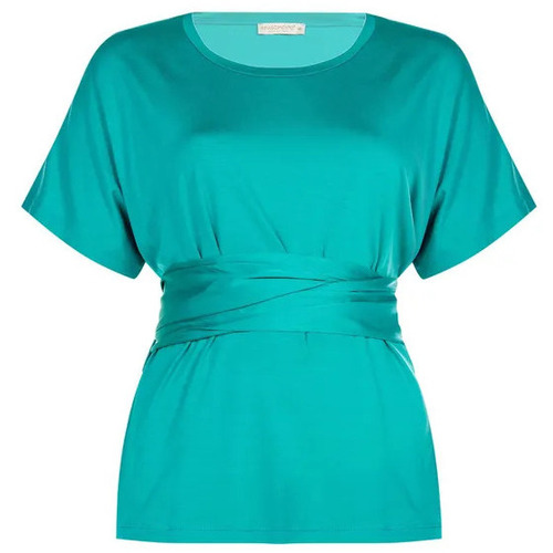 Textil Mulher T-shirts e Pólos Rinascimento CFC0117684003 Verde