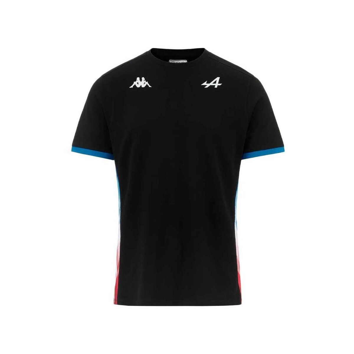 Textil Homem T-shirts e Pólos Kappa  Preto
