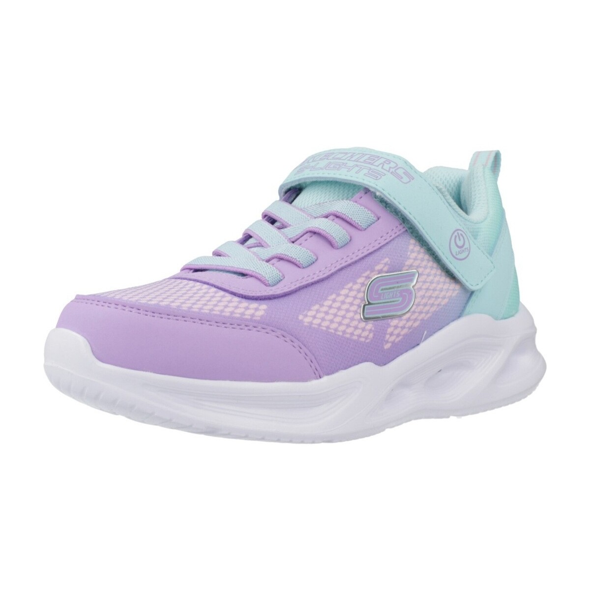 Sapatos Rapariga Sapatilhas Skechers SOLA GLOW Violeta
