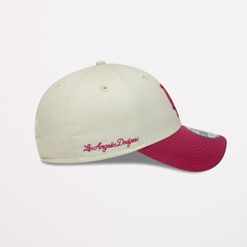 New-Era LA DODGERS MLB SIDE SCRIPT 9FORTY Bege