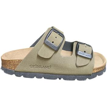 Sapatos Criança Sandálias Grunland 0714 Cinza