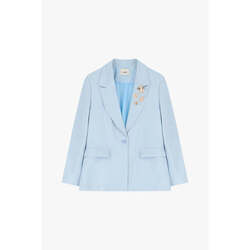 Textil Mulher Casacos/Blazers Dixie J845W047-3-31 Azul