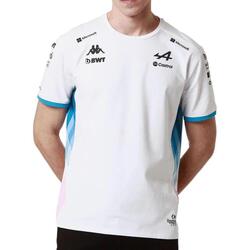 Textil Homem T-shirts e Pólos Kappa  Branco