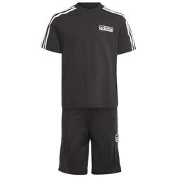 Textil Rapaz Todos os fatos de treino adidas Originals  Preto