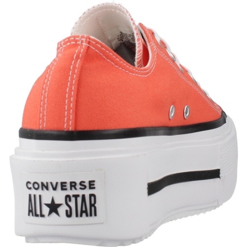 Converse CHUCK TAYLOR ALL STAR LIFT DOUBLE STACK OX Vermelho