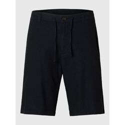 Textil Homem Shorts / Bermudas Selected 16087638 BRODY-DARK SAPPHIRE Azul