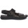 Sapatos Homem Sandálias Zen ALABA NERO Preto