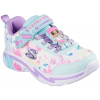 Sapatos Rapariga Sandálias Skechers Snuggle Sneaks Skech Squad 302214N-MTMT Mint Multi Multicolor