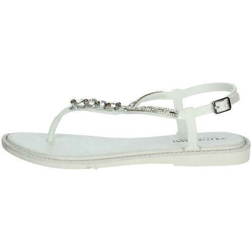 Sapatos Mulher Chinelos Solo Soprani SSW519N67 Branco