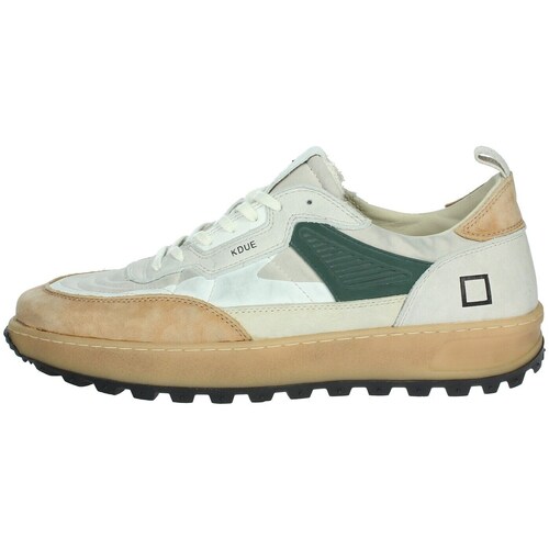 Sapatos Homem Sapatilhas de cano-alto Date M411-K2-OD-GY Bege