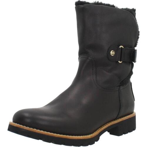 Sapatos Mulher Botas Panama Jack FELIA TRAV B3 Preto
