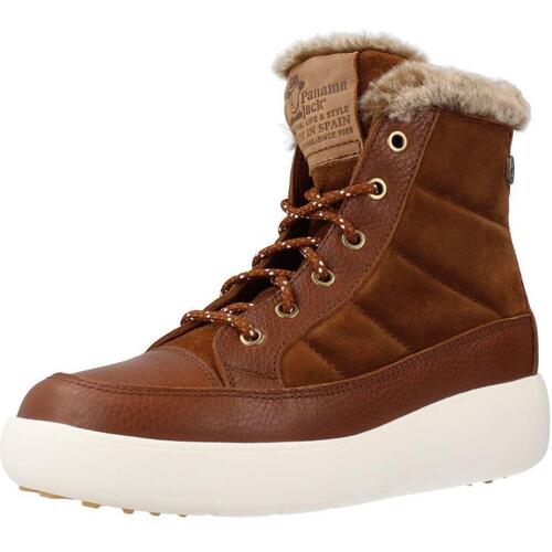 Sapatos Mulher Botas Panama Jack RAQUEL B10 NAPA GRASS Castanho