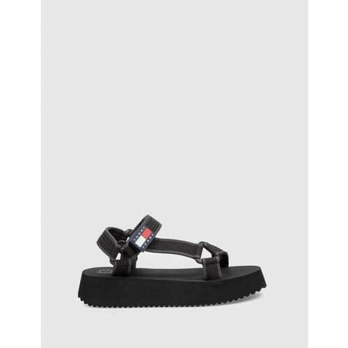 Sapatos Mulher Sandálias Tommy Hilfiger SANDALIA  TJW EVA SANDAL NEGRO Preto