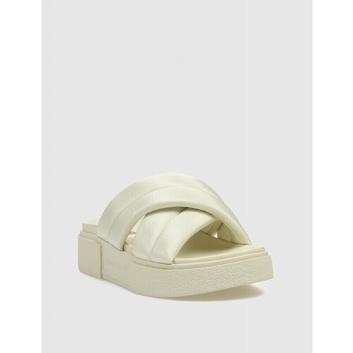 Tommy Hilfiger SANDALIA  TJW FLATFORM SANDAL BEIG Bege