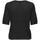 Textil Mulher T-Shirt mangas curtas JDY  Preto