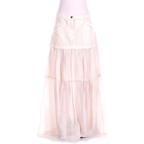 Textil Mulher T-shirt mangas compridas Pinko 105252A2MI Bege