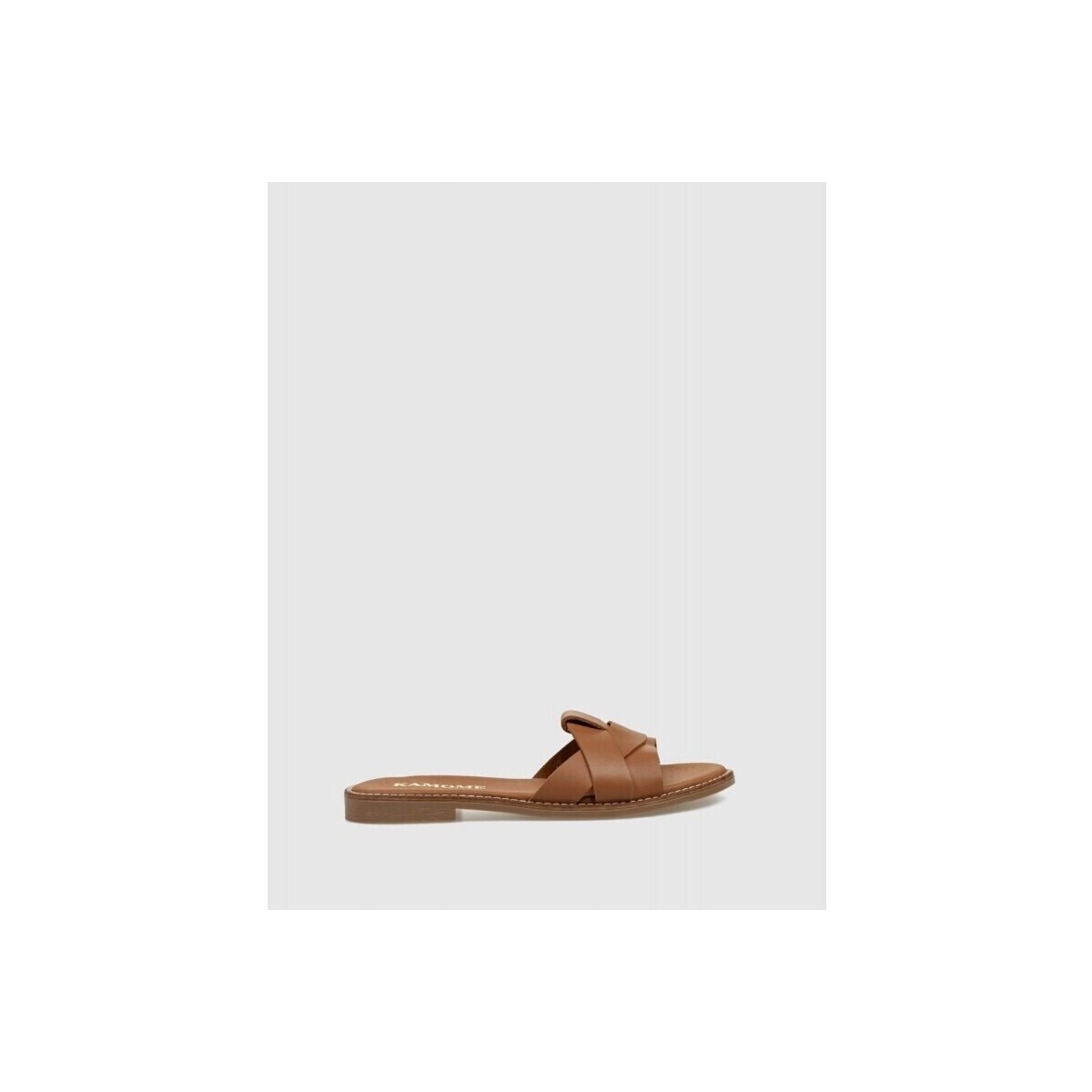 Sapatos Mulher Sandálias Kamome SANDALIA  GADA CUERO Castanho