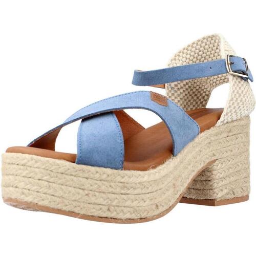 Sapatos Mulher Sandálias Popa APUSENI Azul