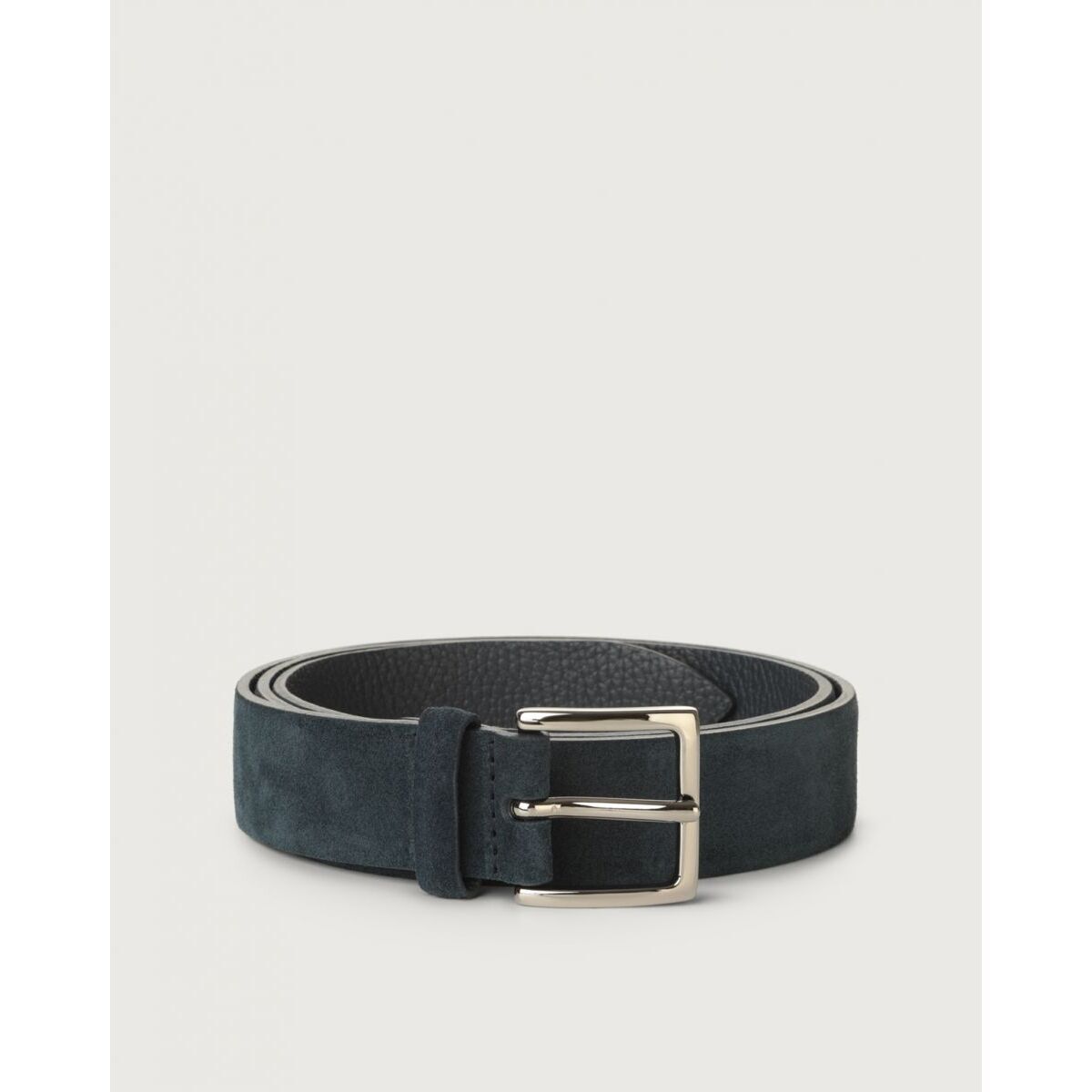 Acessórios Homem Cinto Orciani U08211 - AMALFI IN PELLE SCAMOSCIATA-BLU NOTTE Azul