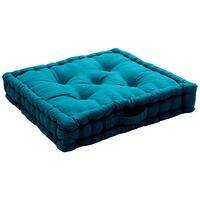 Casa Almofadas Christian Cane Coussin de sol garni  50 x 50 cm  100 % coton Azul