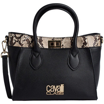 Malas Mulher Bolsa de ombro Roberto Cavalli CCHB01552-600 Preto