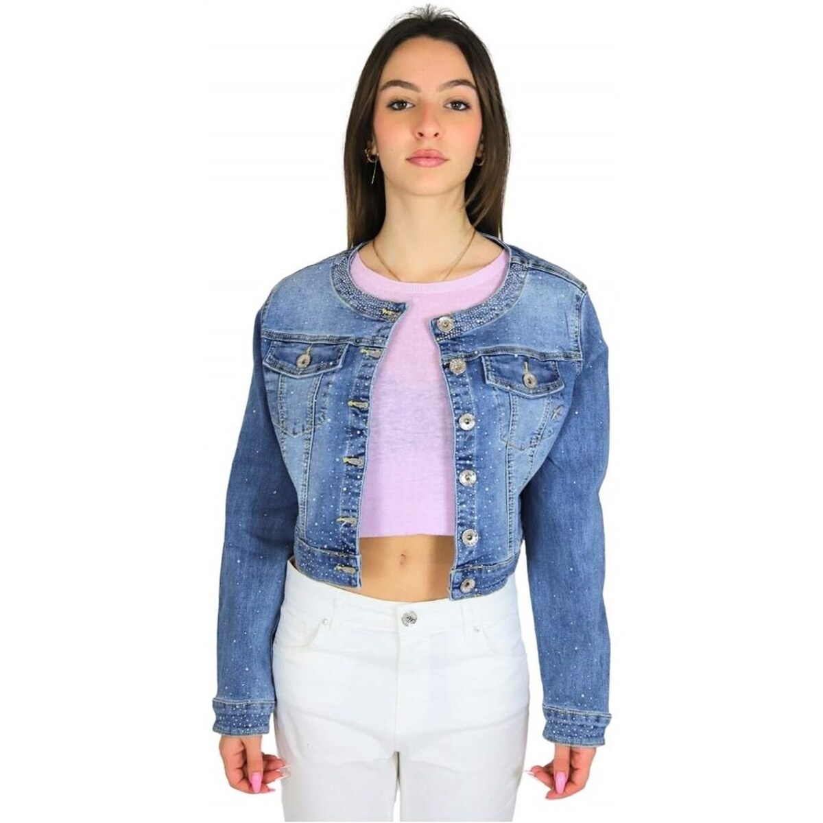 Textil Mulher Casacos/Blazers Take Two DKE8235 Azul