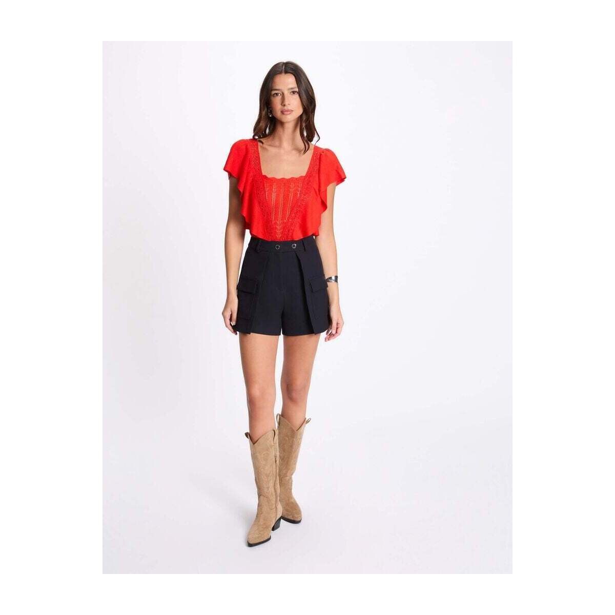 Textil Mulher Tops / Blusas Morgan  Laranja