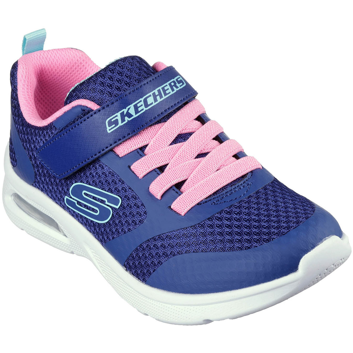 Sapatos Rapariga Sandálias Skechers Microspec Max - Racer Gal 303543L-NVPK NVYPNK Azul