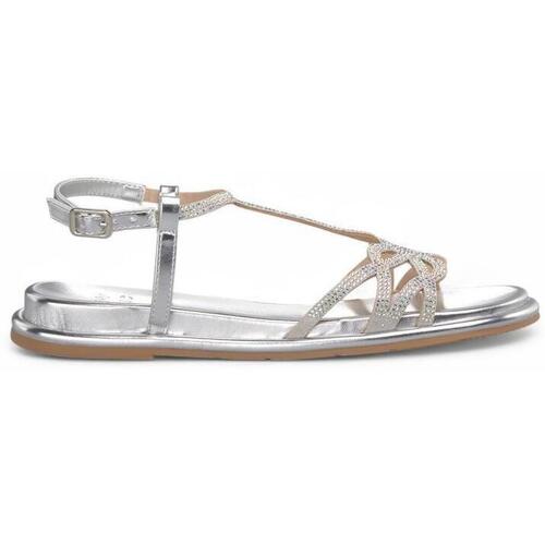 Sapatos Mulher Sandálias Alma Blue V25BLD171 Prata