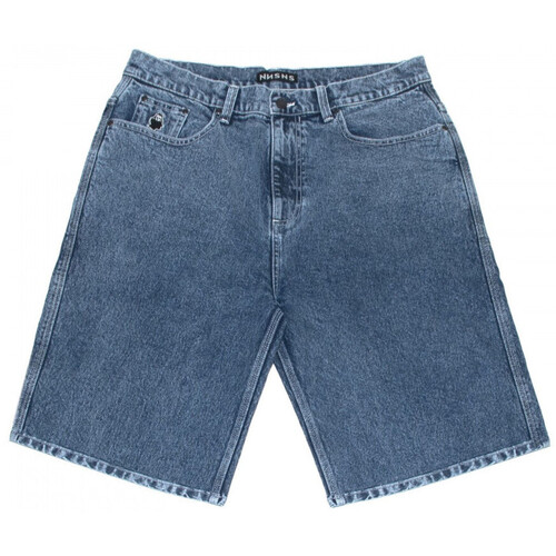 Textil Homem Shorts / Bermudas Nonsense Short bigfoot denim Azul